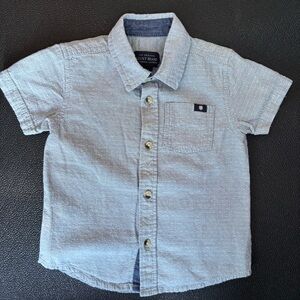 Lucky Brand boys button up short sleeve top 24 months